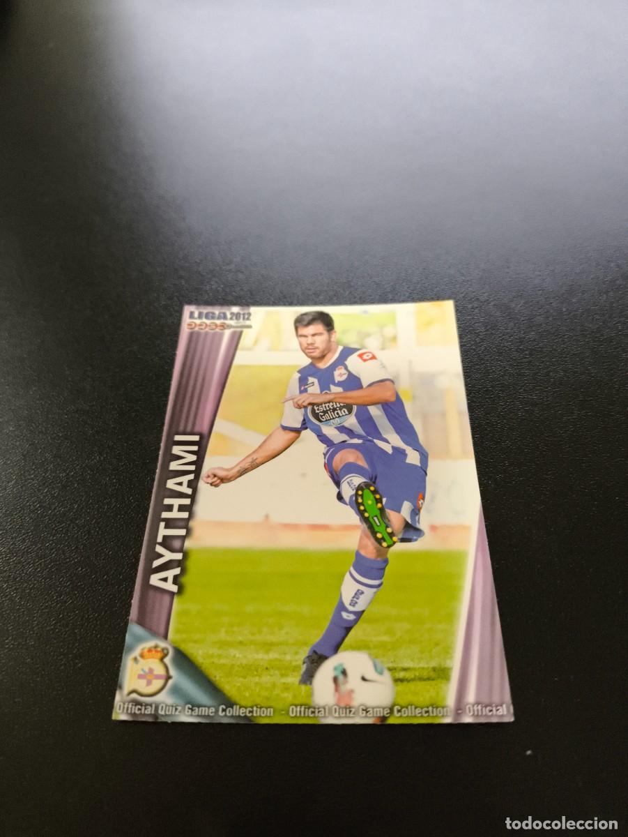 &Aacute;lbum de f&uacute;tbol completo: 720 AYTHAMI DEPORTIVO DE LA CORU&Ntilde;A MUNDICROMO LIGA 2011 2012 11 12 PLATINUM NO PANINI ESTE