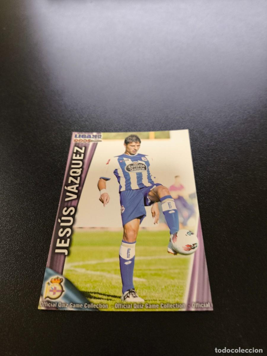 &Aacute;lbum de f&uacute;tbol completo: 721 JESUS VAZQUEZ DEPORTIVO DE LA CORU&Ntilde;A MUNDICROMO LIGA 2011 2012 11 12 PLATINUM NO PANINI ESTE