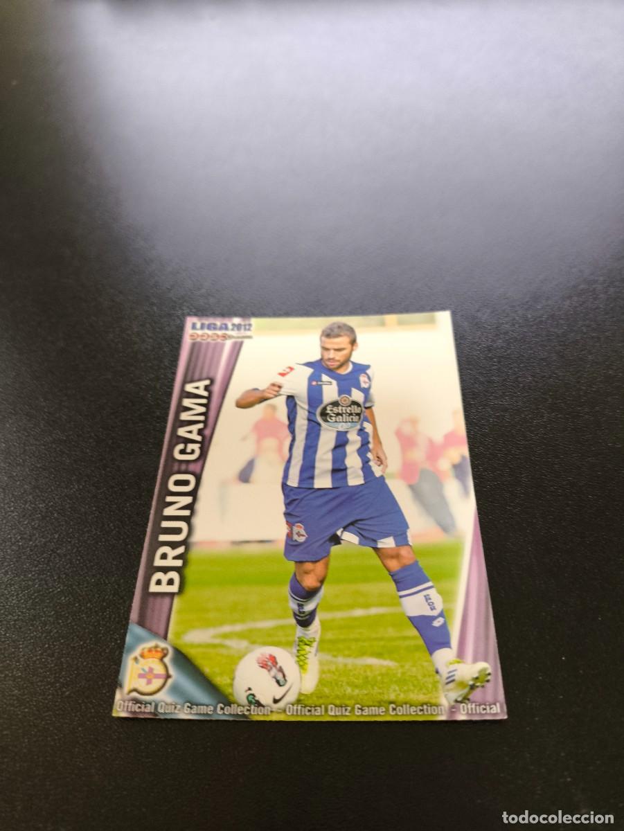 &Aacute;lbum de f&uacute;tbol completo: 722 BRUNO GAMA DEPORTIVO DE LA CORU&Ntilde;A MUNDICROMO LIGA 2011 2012 11 12 PLATINUM NO PANINI ESTE