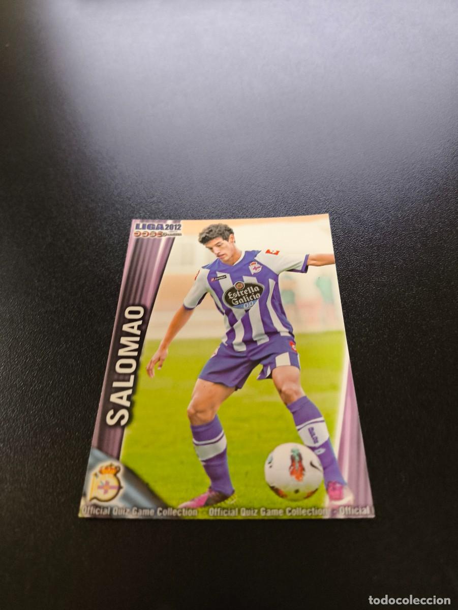 &Aacute;lbum de f&uacute;tbol completo: 727 SALOMAO DEPORTIVO DE LA CORU&Ntilde;A MUNDICROMO LIGA 2011 2012 11 12 PLATINUM NO PANINI ESTE