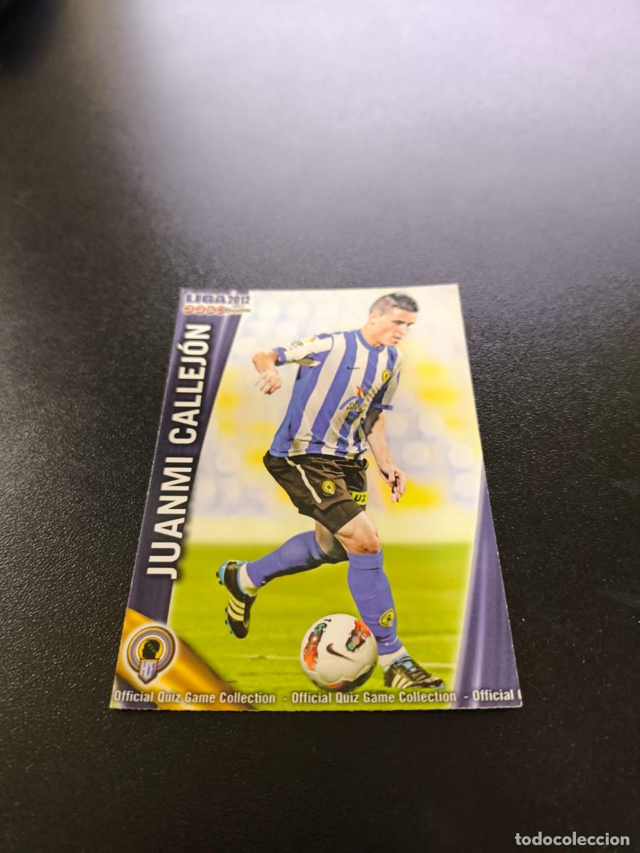 &Aacute;lbum de f&uacute;tbol completo: 746 JUANMI CALLEJON HERCULES MUNDICROMO LIGA 2011 2012 11 12 PLATINUM NO PANINI ESTE MEGACRACKS