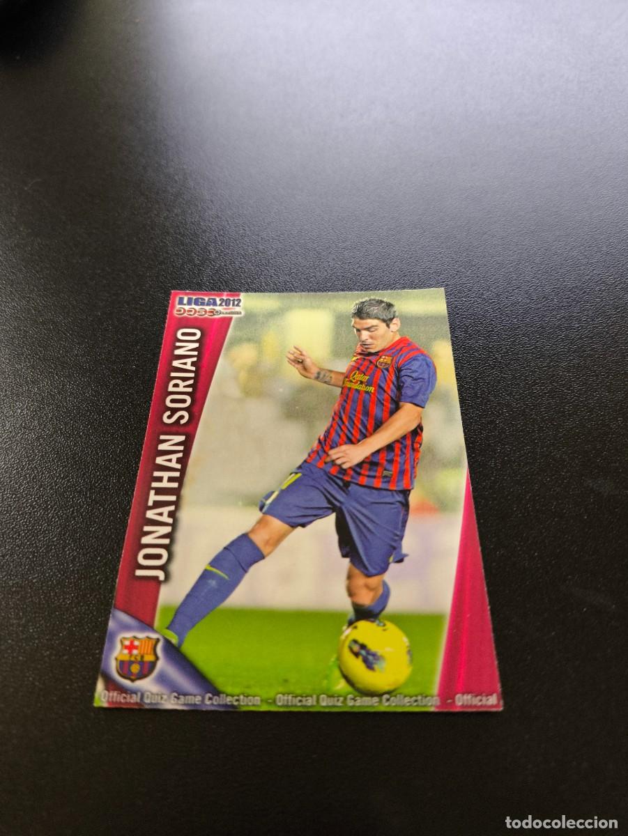 &Aacute;lbum de f&uacute;tbol completo: 792 JONATHAN SORIANO BARCELONA B MUNDICROMO LIGA 2011 2012 11 12 PLATINUM NO PANINI ESTE MEGACRACKS