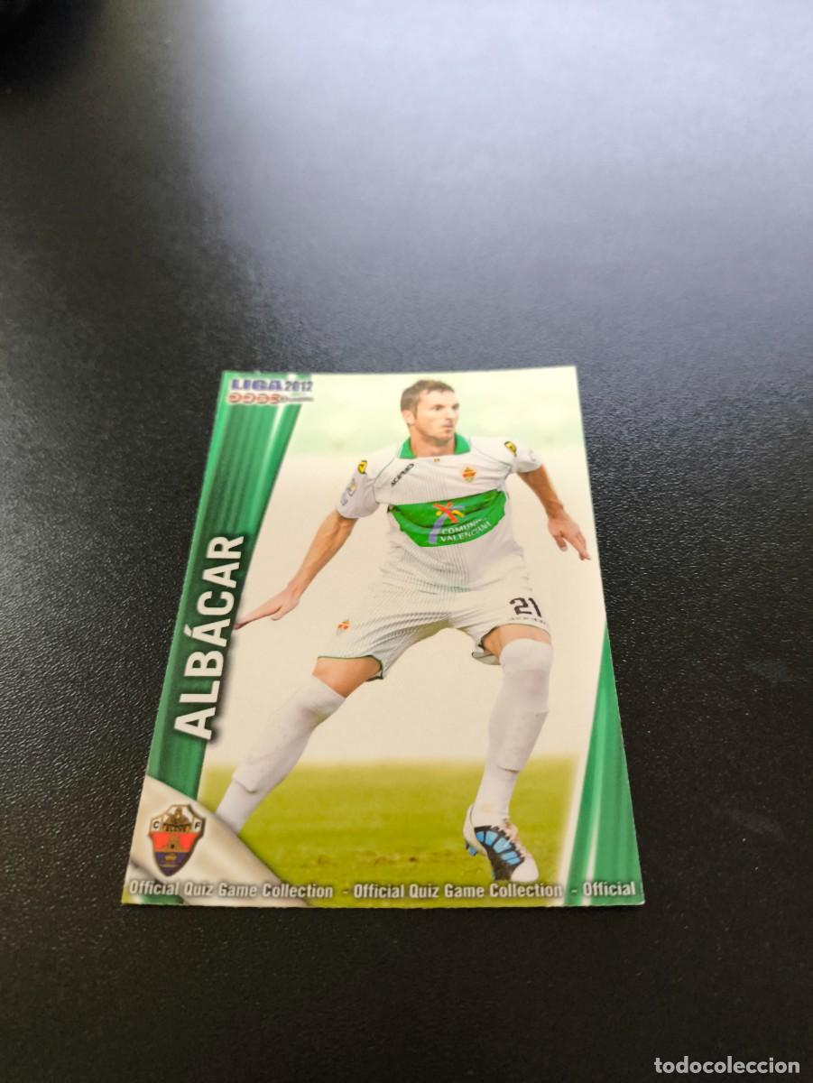 &Aacute;lbum de f&uacute;tbol completo: 803 EDU ALBACAR ELCHE MUNDICROMO LIGA 2011 2012 11 12 PLATINUM NO PANINI ESTE MEGACRACKS