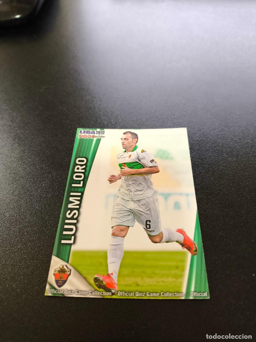 &Aacute;lbum de f&uacute;tbol completo: 808 LUISMI LORO ELCHE MUNDICROMO LIGA 2011 2012 11 12 PLATINUM NO PANINI ESTE MEGACRACKS