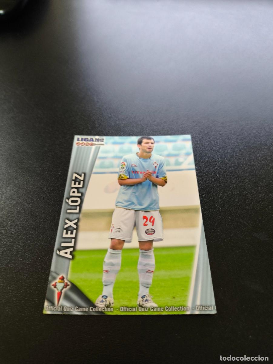 &Aacute;lbum de f&uacute;tbol completo: 826 ALEX LOPEZ CELTA MUNDICROMO LIGA 2011 2012 11 12 PLATINUM NO PANINI ESTE MEGACRACKS