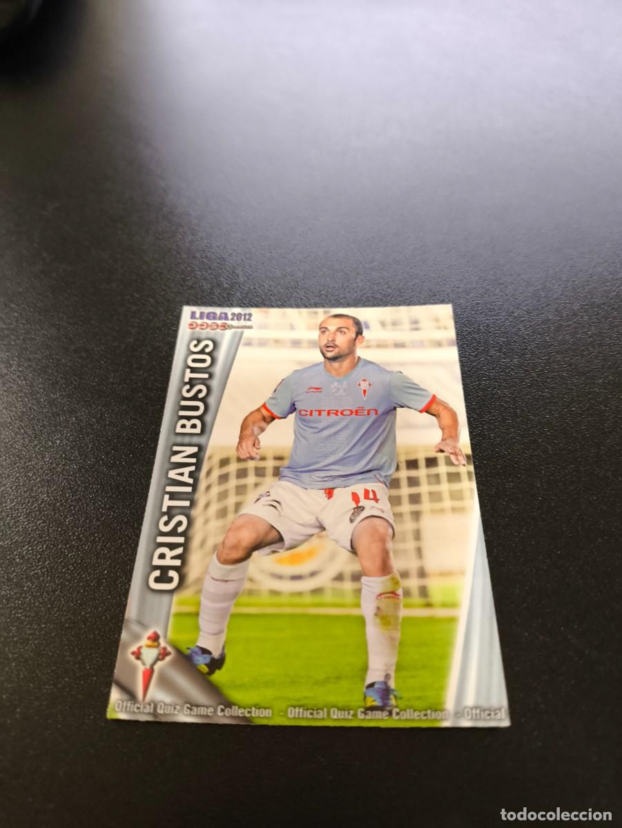 &Aacute;lbum de f&uacute;tbol completo: 828 CRISTIAN BUSTOS CELTA MUNDICROMO LIGA 2011 2012 11 12 PLATINUM NO PANINI ESTE MEGACRACKS