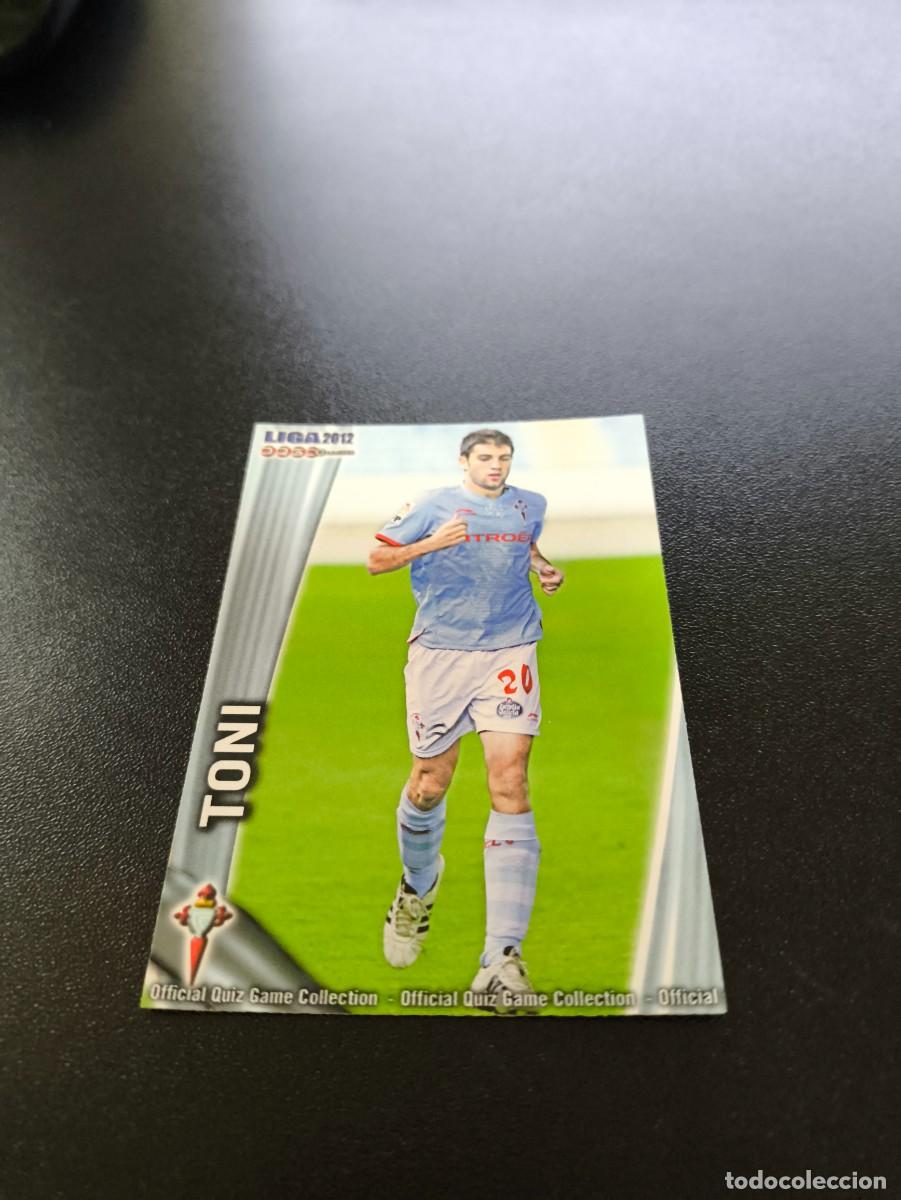 &Aacute;lbum de f&uacute;tbol completo: 833 TONI CELTA MUNDICROMO LIGA 2011 2012 11 12 PLATINUM NO PANINI ESTE MEGACRACKS