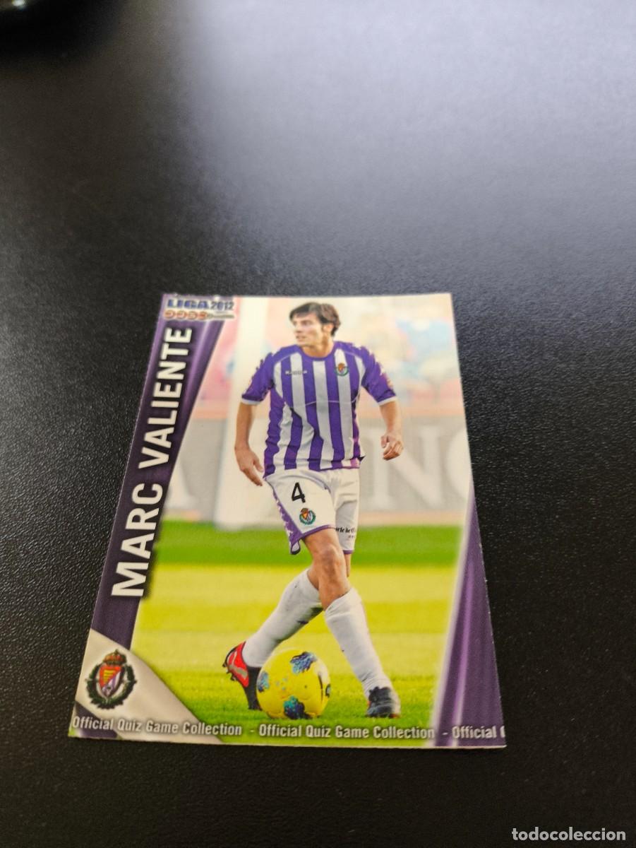 &Aacute;lbum de f&uacute;tbol completo: 847 MARC VALIENTE VALLADOLID MUNDICROMO LIGA 2011 2012 11 12 PLATINUM NO PANINI ESTE MEGACRACKS