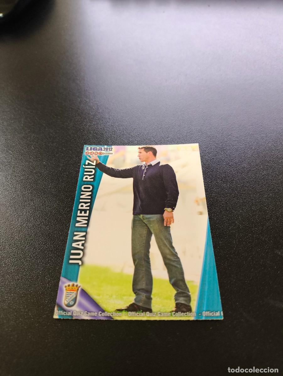 &Aacute;lbum de f&uacute;tbol completo: 861 JUAN MERINO XEREZ MUNDICROMO LIGA 2011 2012 11 12 PLATINUM NO PANINI ESTE MEGACRACKS