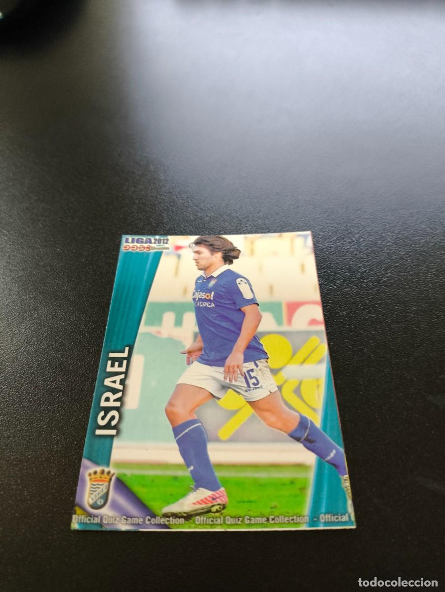 &Aacute;lbum de f&uacute;tbol completo: 867 ISRAEL XEREZ MUNDICROMO LIGA 2011 2012 11 12 PLATINUM NO PANINI ESTE MEGACRACKS