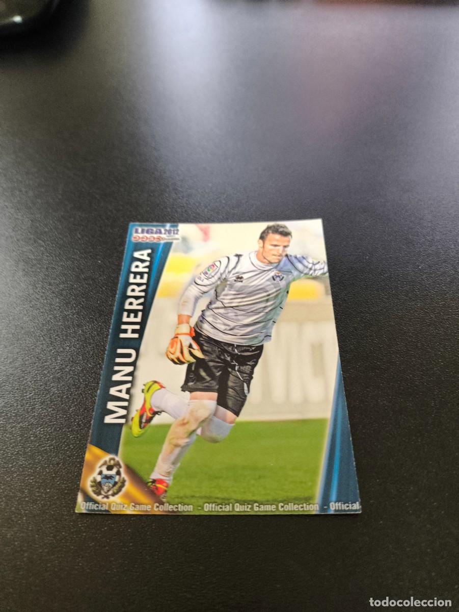 &Aacute;lbum de f&uacute;tbol completo: 883 MANU HERRERA ALCORCON MUNDICROMO LIGA 2011 2012 11 12 PLATINUM NO PANINI ESTE MEGACRACKS