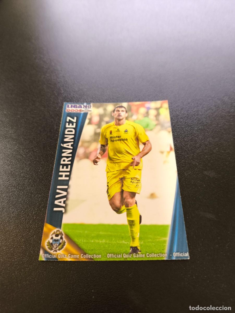 &Aacute;lbum de f&uacute;tbol completo: 885 JAVI HERNANDEZ ALCORCON MUNDICROMO LIGA 2011 2012 11 12 PLATINUM NO PANINI ESTE MEGACRACKS