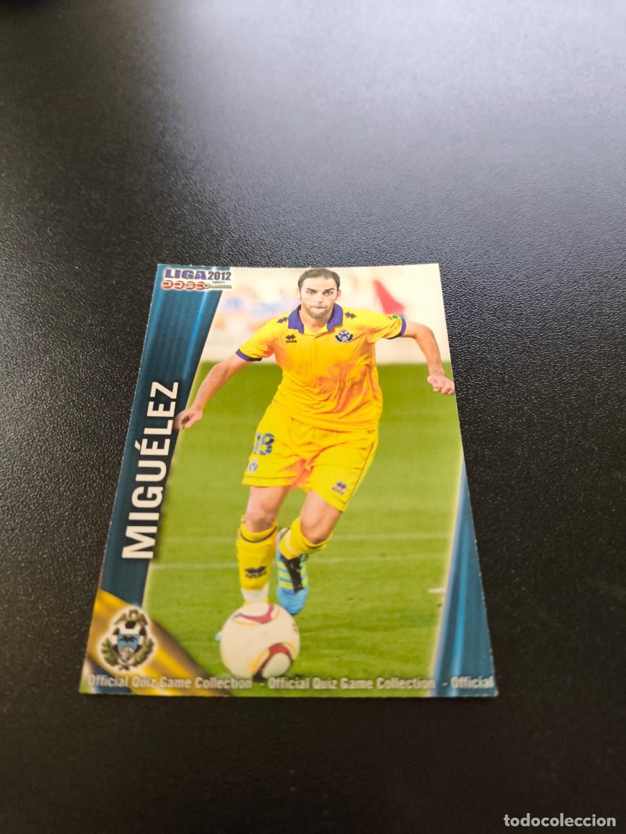 &Aacute;lbum de f&uacute;tbol completo: 895 MIGUELEZ ALCORCON MUNDICROMO LIGA 2011 2012 11 12 PLATINUM NO PANINI ESTE MEGACRACKS
