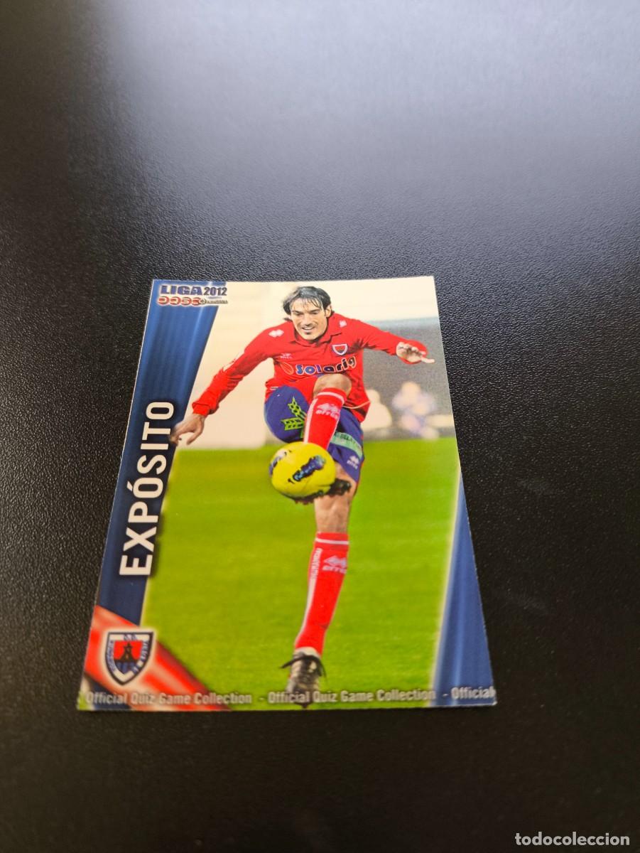 &Aacute;lbum de f&uacute;tbol completo: 905 EXPOSITO NUMANCIA MUNDICROMO LIGA 2011 2012 11 12 PLATINUM NO PANINI ESTE MEGACRACKS