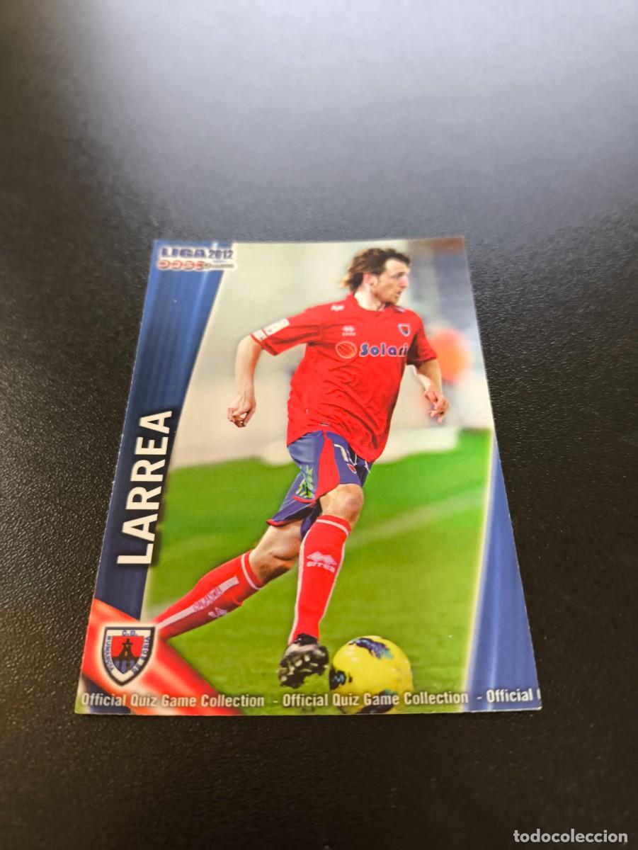 &Aacute;lbum de f&uacute;tbol completo: 910 LARREA NUMANCIA MUNDICROMO LIGA 2011 2012 11 12 PLATINUM NO PANINI ESTE MEGACRACKS