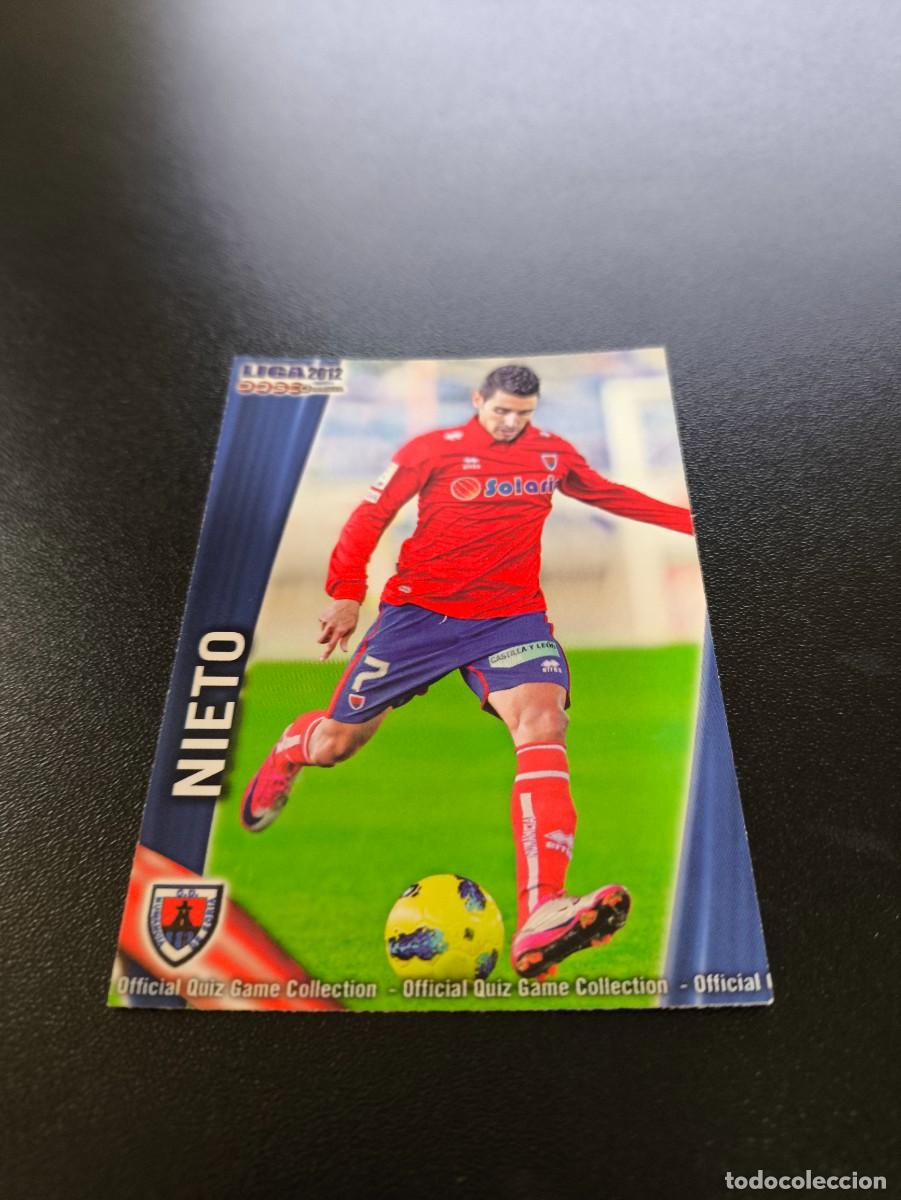 &Aacute;lbum de f&uacute;tbol completo: 914 NIETO NUMANCIA MUNDICROMO LIGA 2011 2012 11 12 PLATINUM NO PANINI ESTE MEGACRACKS