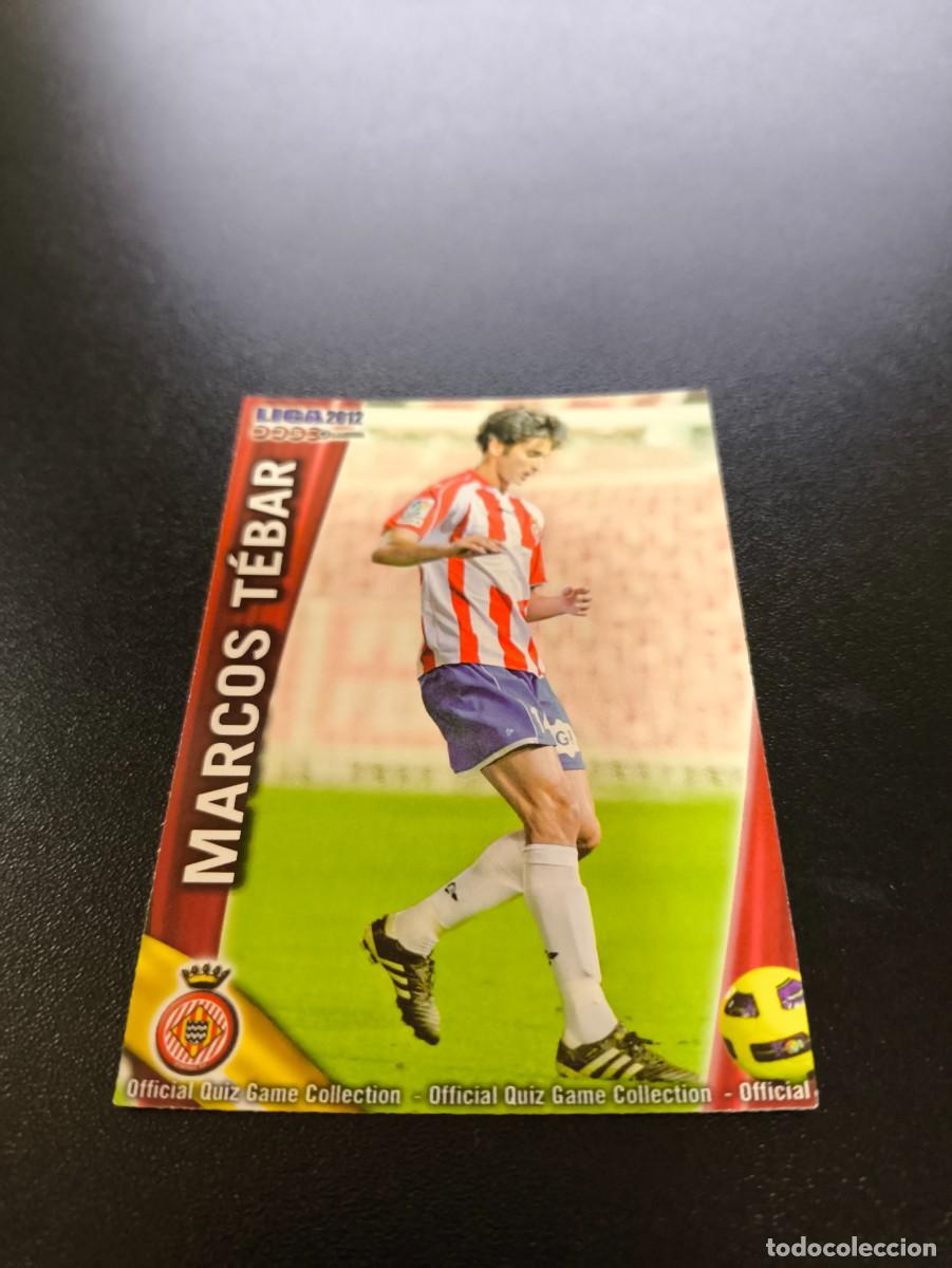 &Aacute;lbum de f&uacute;tbol completo: 935 MARCOS TEBAR GIRONA MUNDICROMO LIGA 2011 2012 11 12 PLATINUM NO PANINI ESTE MEGACRACKS