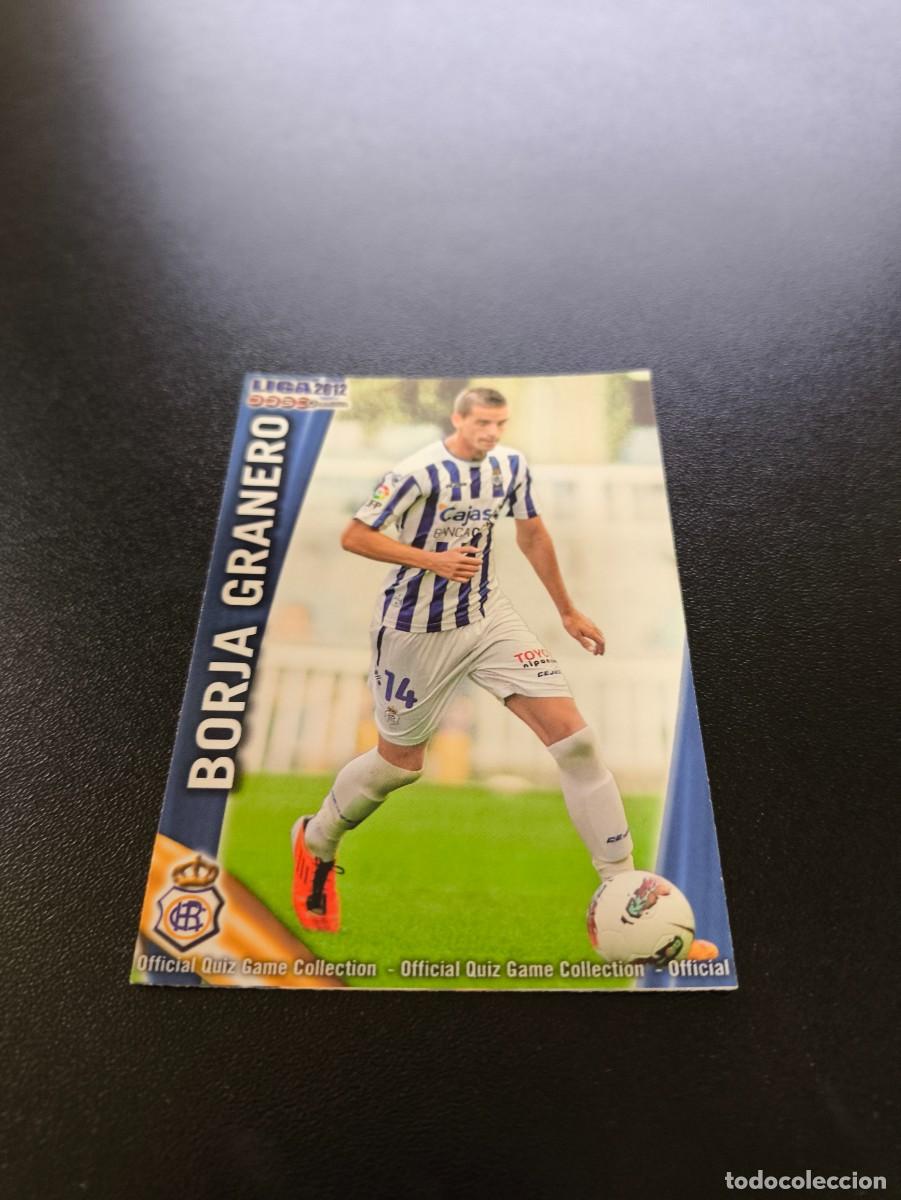 &Aacute;lbum de f&uacute;tbol completo: 952 BORJA GRANERO RECREATI HUELVA MUNDICROMO LIGA 2011 2012 11 12 PLATINUM NO PANINI ESTE MEGACRACKS