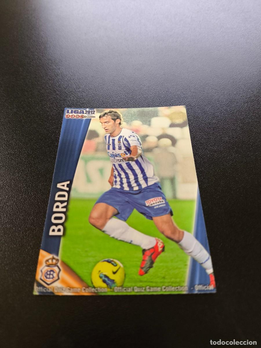 &Aacute;lbum de f&uacute;tbol completo: 956 BORDA RECREATIVO HUELVA MUNDICROMO LIGA 2011 2012 11 12 PLATINUM NO PANINI ESTE MEGACRACKS