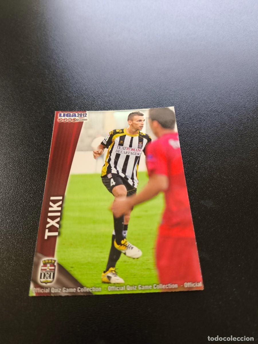 &Aacute;lbum de f&uacute;tbol completo: 971 TXIKI CARTAGENA MUNDICROMO LIGA 2011 2012 11 12 PLATINUM NO PANINI ESTE MEGACRACKS