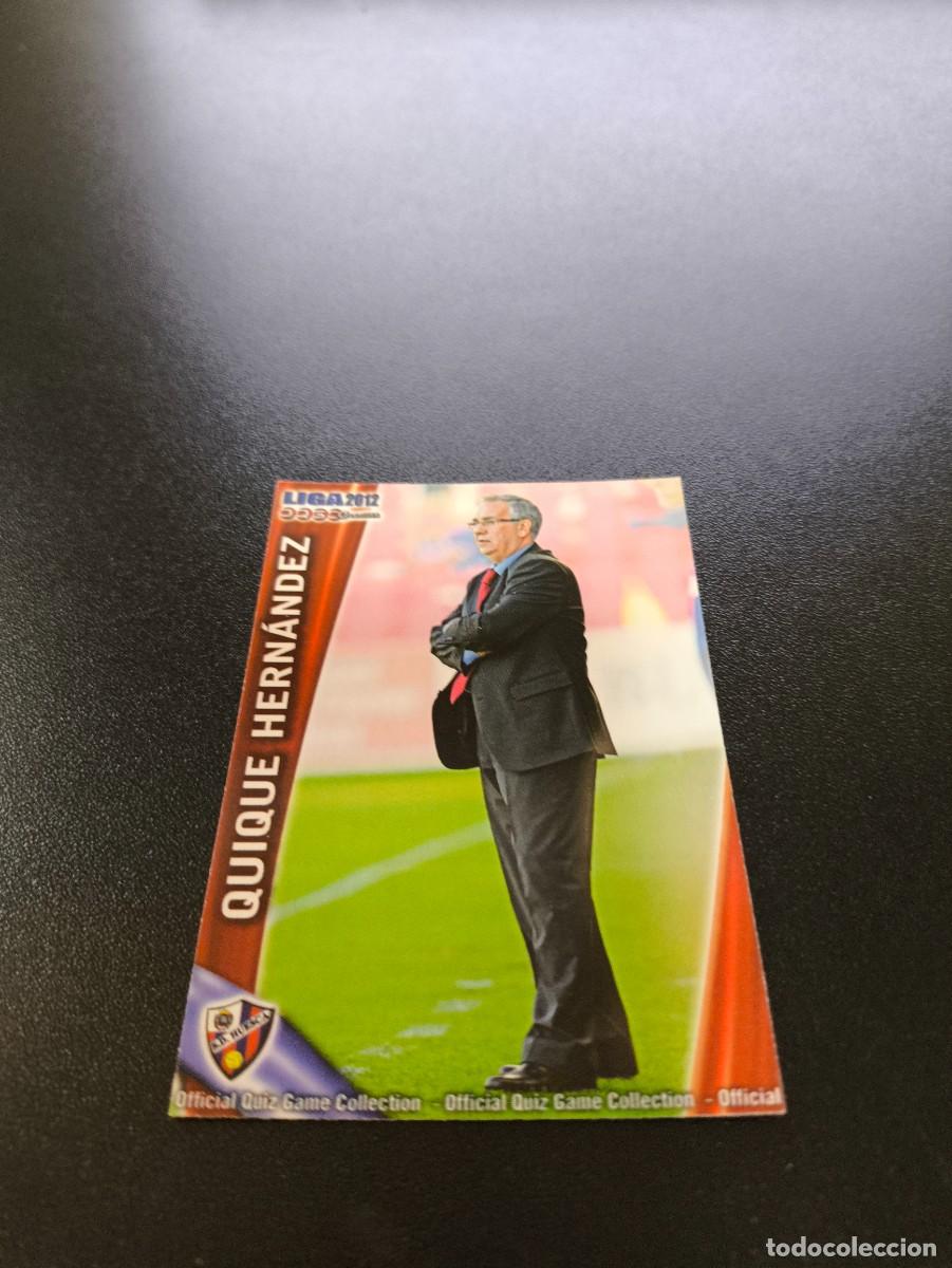 &Aacute;lbum de f&uacute;tbol completo: 987 QUIQUE HERNANDEZ HUESCA MUNDICROMO LIGA 2011 2012 11 12 PLATINUM NO PANINI ESTE MEGACRACKS