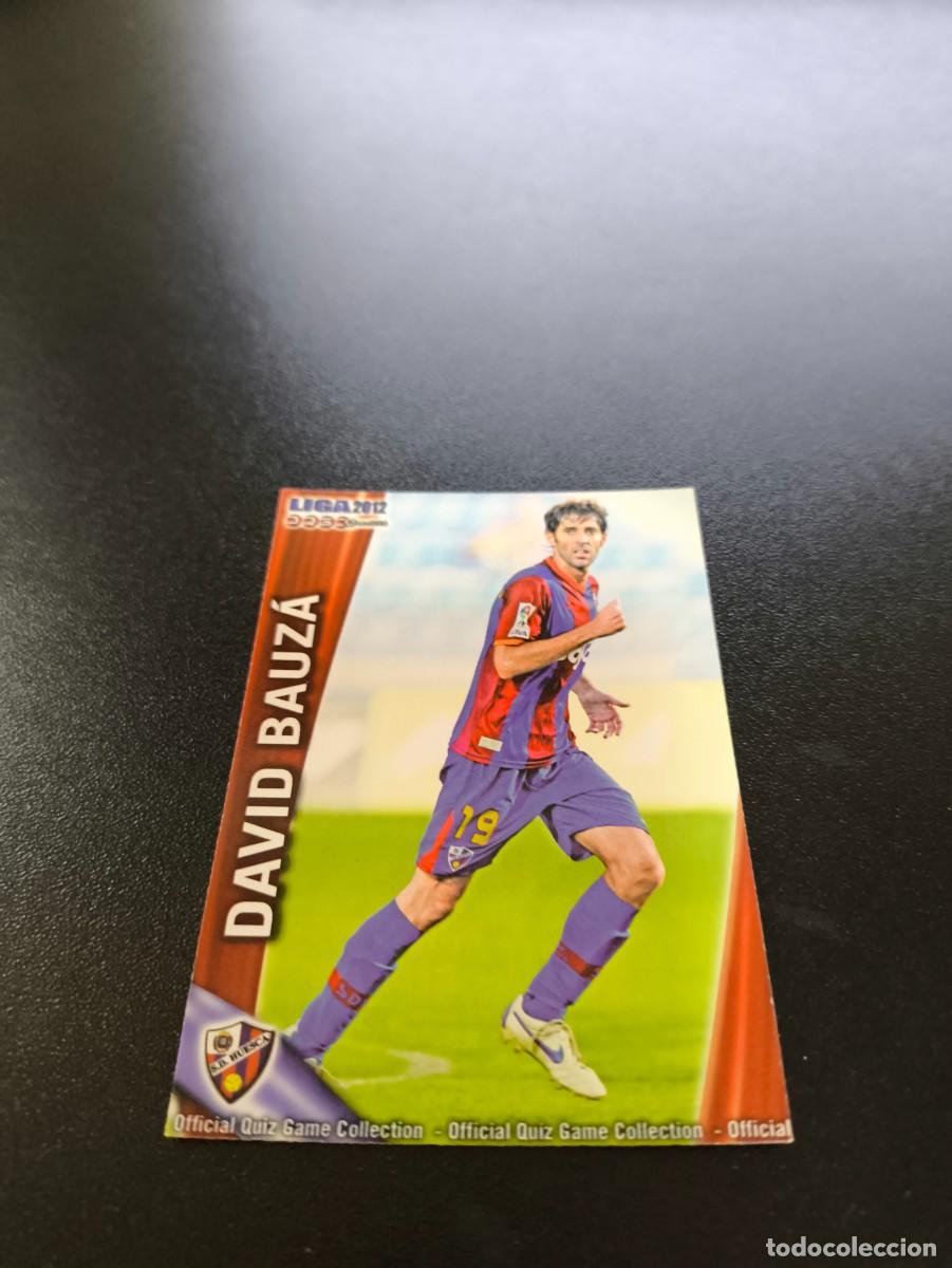 &Aacute;lbum de f&uacute;tbol completo: 998 DAVID BAUZA HUESCA MUNDICROMO LIGA 2011 2012 11 12 PLATINUM NO PANINI ESTE MEGACRACKS