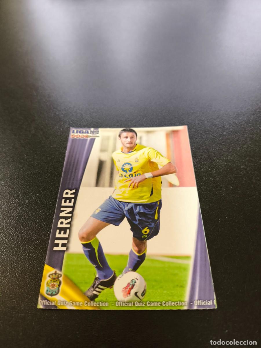 &Aacute;lbum de f&uacute;tbol completo: 1012 HERNER LAS PALMAS MUNDICROMO LIGA 2011 2012 11 12 PLATINUM NO PANINI ESTE MEGACRACKS