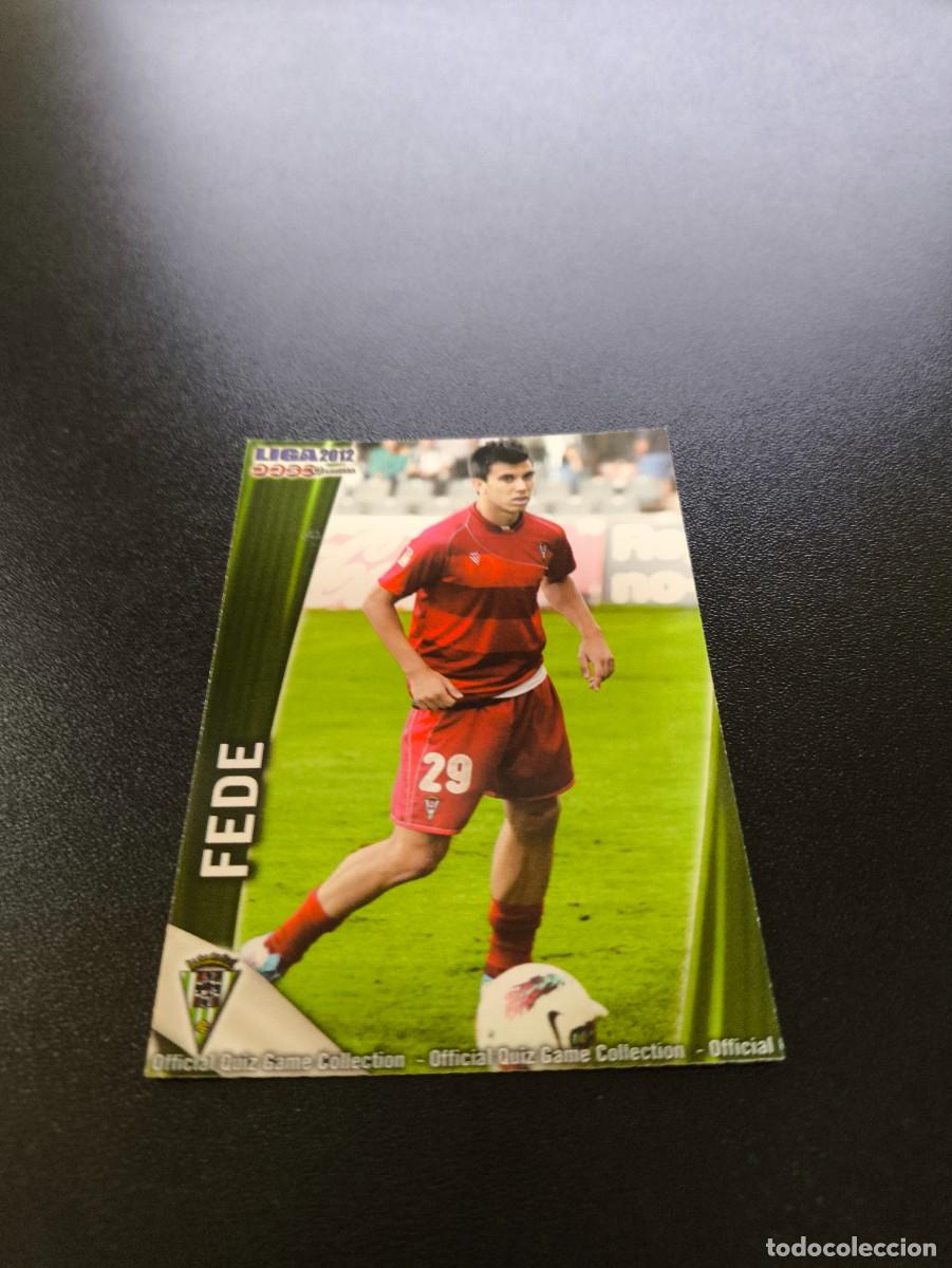 &Aacute;lbum de f&uacute;tbol completo: 1036 FEDE CORDOBA MUNDICROMO LIGA 2011 2012 11 12 PLATINUM NO PANINI ESTE MEGACRACKS