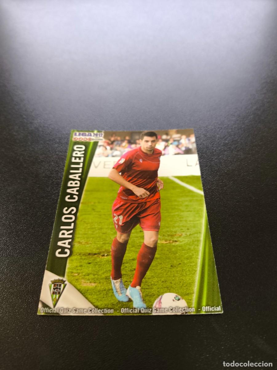 &Aacute;lbum de f&uacute;tbol completo: 1038 CARLOS CABALLERO CORDOBA MUNDICROMO LIGA 2011 2012 11 12 PLATINUM NO PANINI ESTE MEGACRACKS