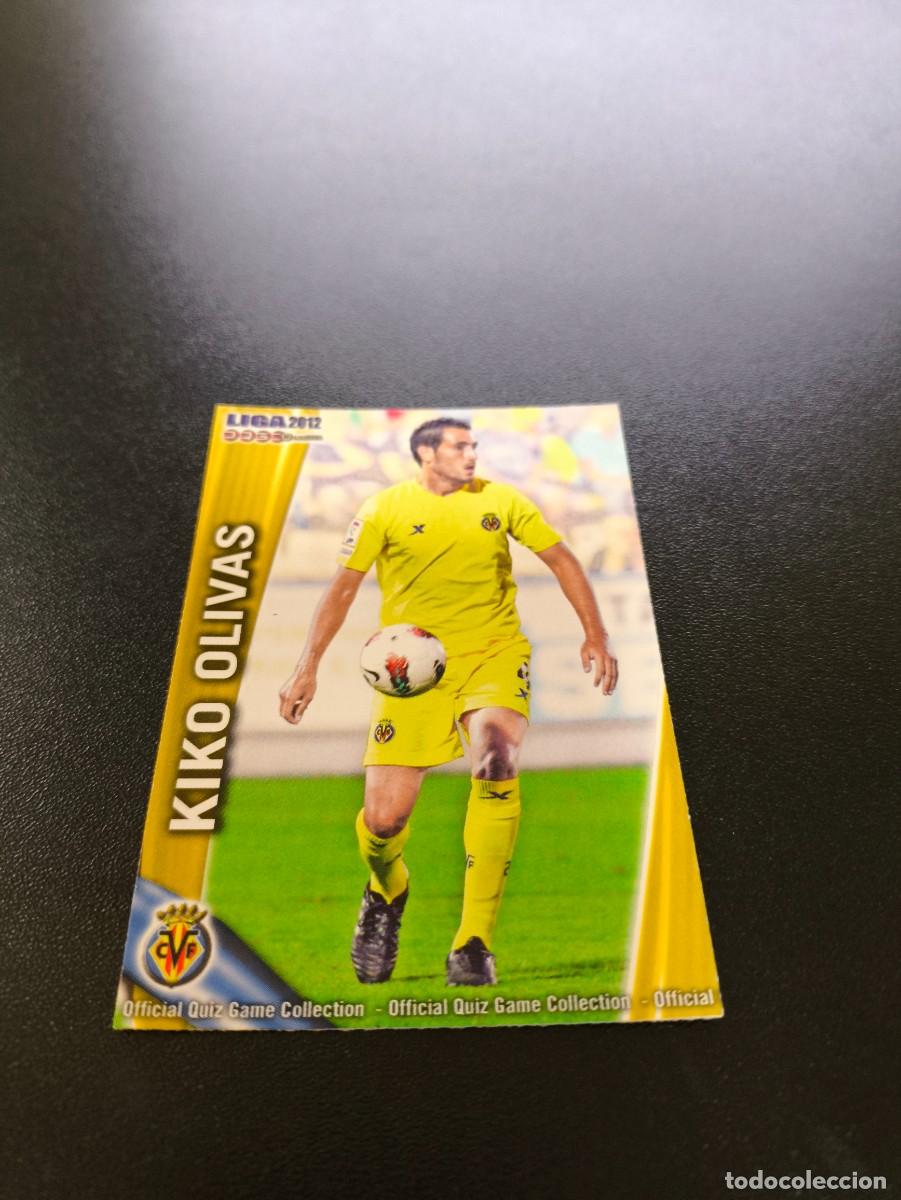 &Aacute;lbum de f&uacute;tbol completo: 1054 KIKO OLIVAS VILLARREAL B MUNDICROMO LIGA 2011 2012 11 12 PLATINUM NO PANINI ESTE MEGACRACKS
