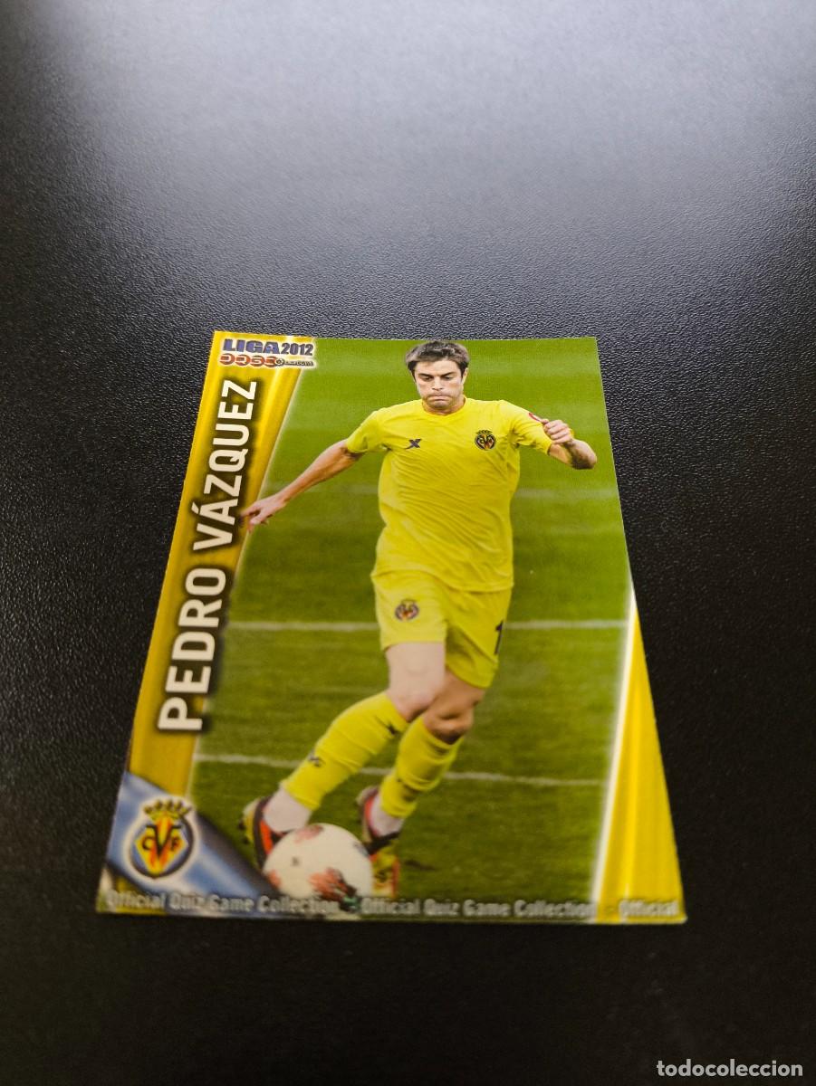 &Aacute;lbum de f&uacute;tbol completo: 1062 PEDRO VAZQUEZ VILLARREAL B MUNDICROMO LIGA 2011 2012 11 12 PLATINUM NO PANINI ESTE MEGACRACKS