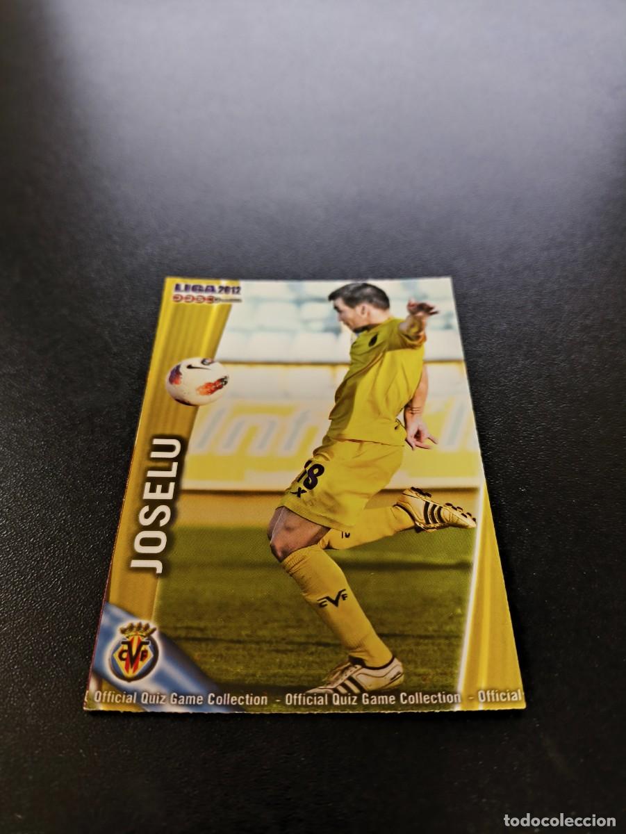 &Aacute;lbum de f&uacute;tbol completo: 1064 JOSELU VILLARREAL B MUNDICROMO LIGA 2011 2012 11 12 PLATINUM NO PANINI ESTE MEGACRACKS