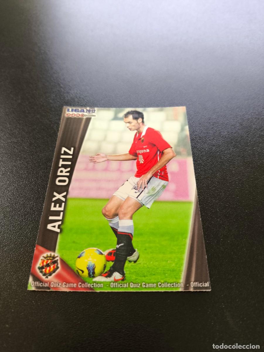 &Aacute;lbum de f&uacute;tbol completo: 1074 ALEX ORTIZ GIMNASTIC MUNDICROMO LIGA 2011 2012 11 12 PLATINUM NO PANINI ESTE MEGACRACKS