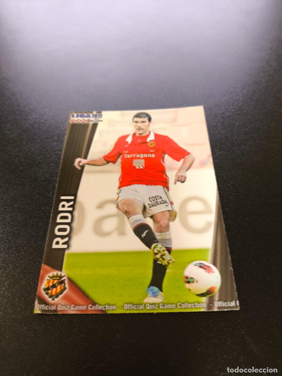 &Aacute;lbum de f&uacute;tbol completo: 1077 RODRI GIMNASTIC MUNDICROMO LIGA 2011 2012 11 12 PLATINUM NO PANINI ESTE MEGACRACKS