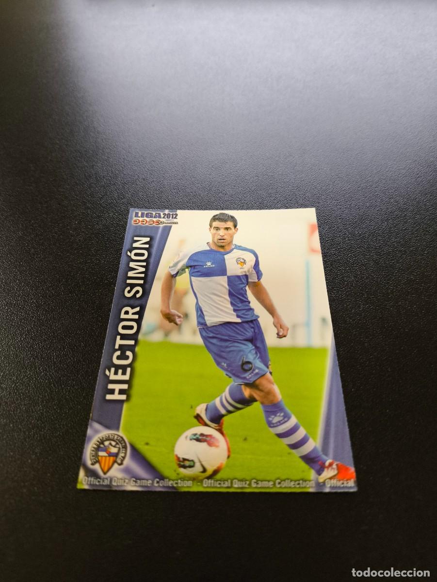 &Aacute;lbum de f&uacute;tbol completo: 1098 HECTOR SIMON SABADELL MUNDICROMO LIGA 2011 2012 11 12 PLATINUM NO PANINI ESTE MEGACRACKS