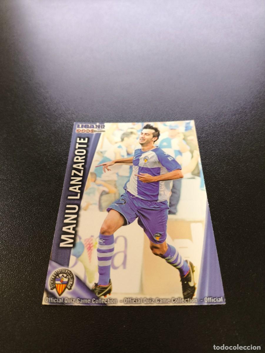 &Aacute;lbum de f&uacute;tbol completo: 1100 MANU LANZAROTE SABADELL MUNDICROMO LIGA 2011 2012 11 12 PLATINUM NO PANINI ESTE MEGACRACKS