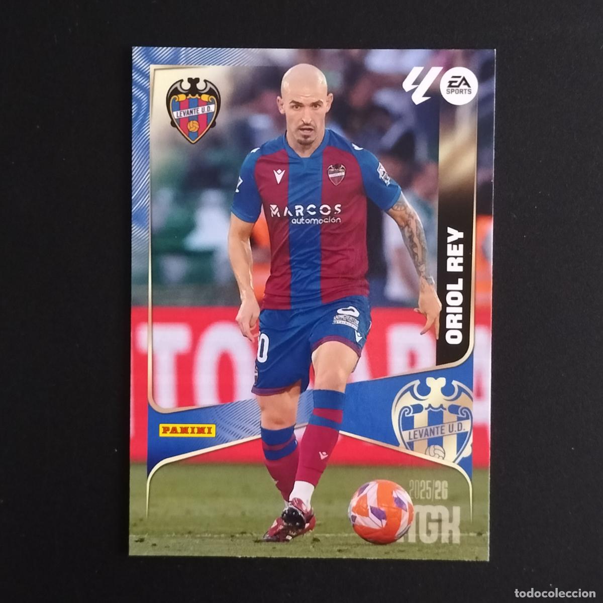 &Aacute;lbum de f&uacute;tbol completo: MGK 207 ORIOL REY LEVANTE CROMOS ALBUM MEGACRACKS LIGA FUTBOL 2025 2026 25 26