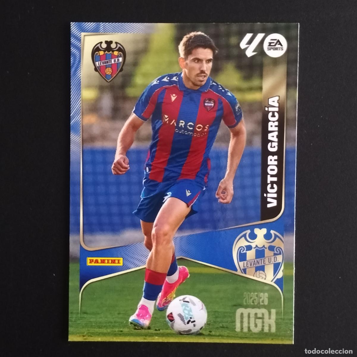 &Aacute;lbum de f&uacute;tbol completo: MGK 208 VICTOR GARCIA LEVANTE CROMOS ALBUM MEGACRACKS LIGA FUTBOL 2025 2026 25 26