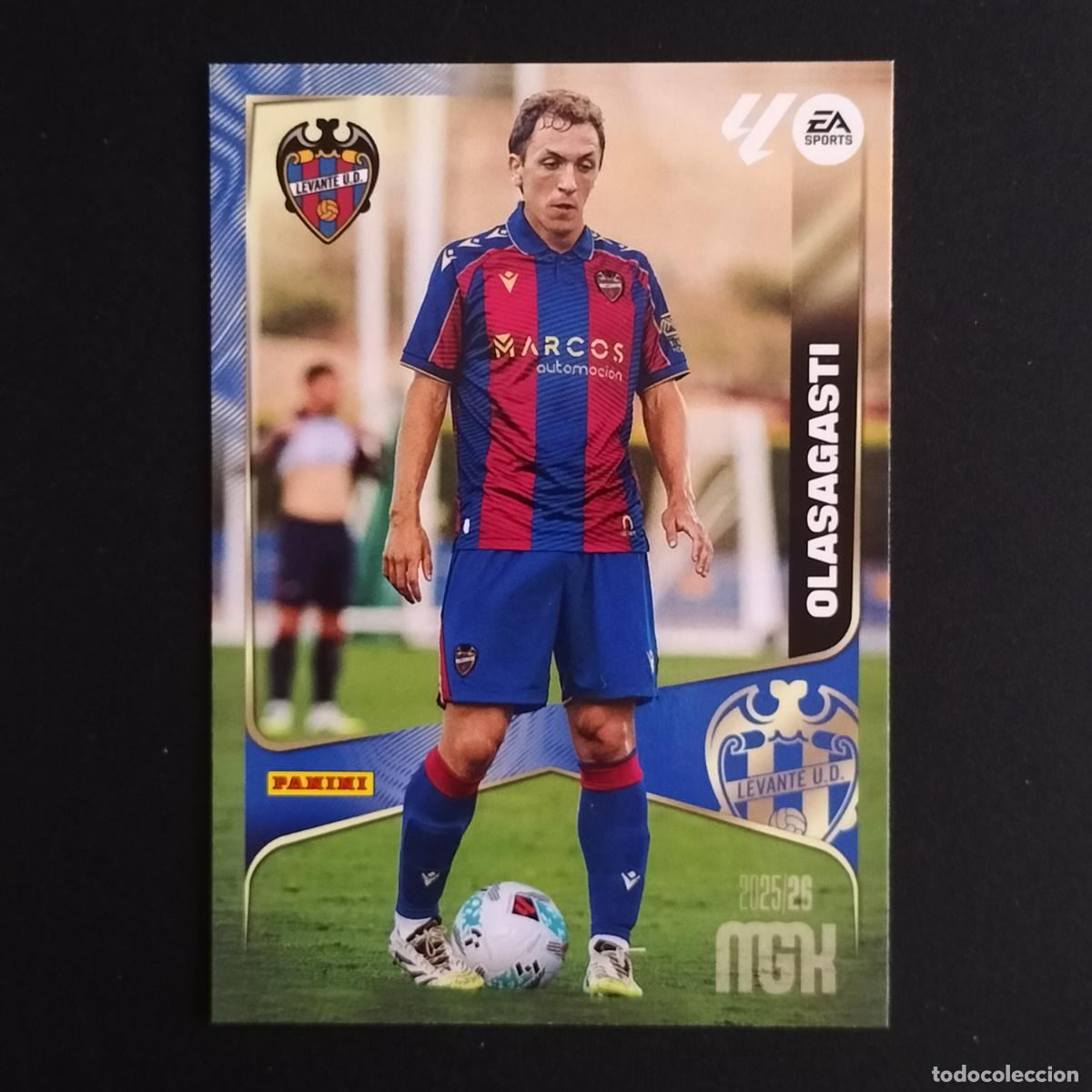 &Aacute;lbum de f&uacute;tbol completo: MGK 210 OLASAGASTI LEVANTE CROMOS ALBUM MEGACRACKS LIGA FUTBOL 2025 2026 25 26