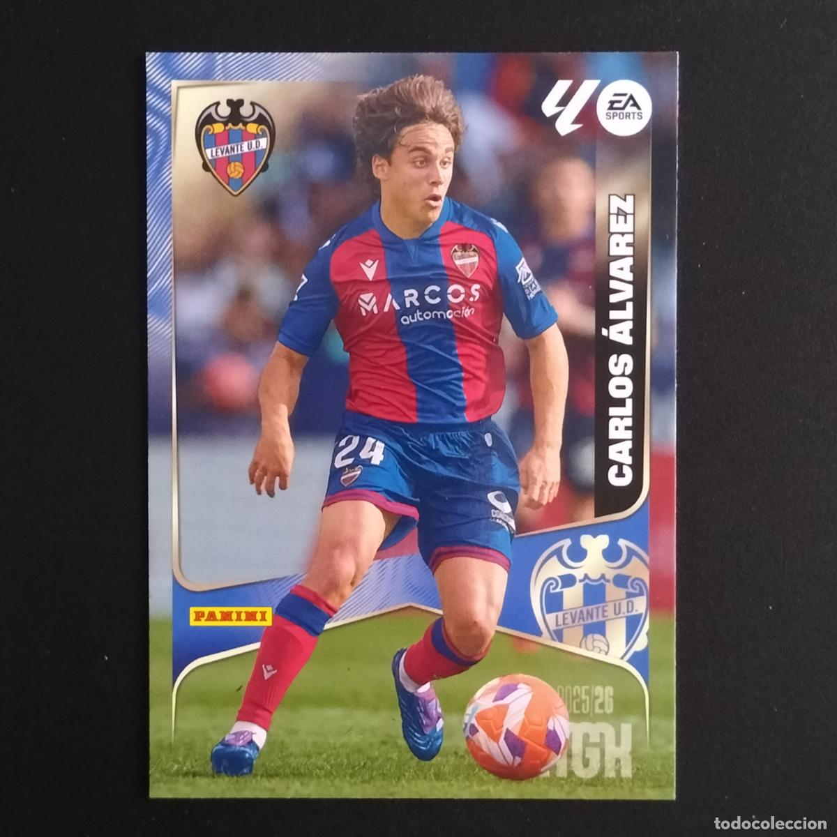 &Aacute;lbum de f&uacute;tbol completo: MGK 212 CARLOS ALVAREZ LEVANTE CROMOS ALBUM MEGACRACKS LIGA FUTBOL 2025 2026 25 26