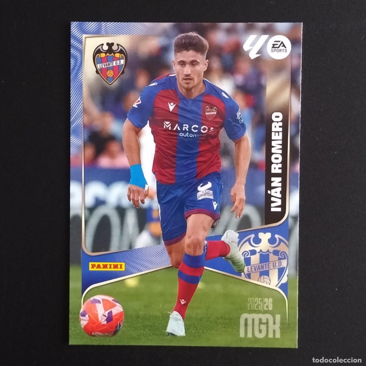 &Aacute;lbum de f&uacute;tbol completo: MGK 213 IVAN ROMERO LEVANTE CROMOS ALBUM MEGACRACKS LIGA FUTBOL 2025 2026 25 26