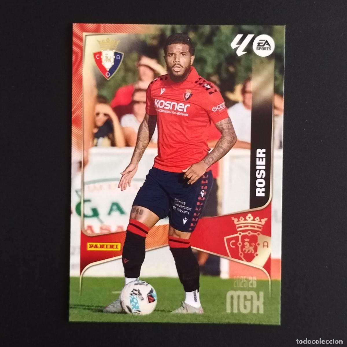 &Aacute;lbum de f&uacute;tbol completo: MGK 256 ROSIER OSASUNA CROMOS ALBUM MEGACRACKS LIGA FUTBOL 2025 2026 25 26