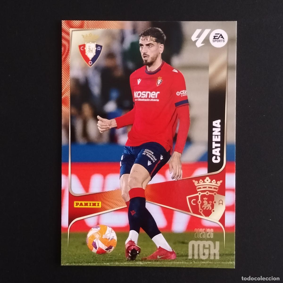 &Aacute;lbum de f&uacute;tbol completo: MGK 257 CATENA OSASUNA CROMOS ALBUM MEGACRACKS LIGA FUTBOL 2025 2026 25 26