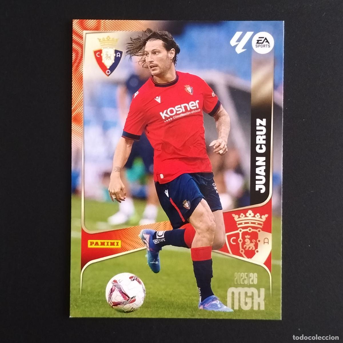 &Aacute;lbum de f&uacute;tbol completo: MGK 260 JUAN CRUZ OSASUNA CROMOS ALBUM MEGACRACKS LIGA FUTBOL 2025 2026 25 26