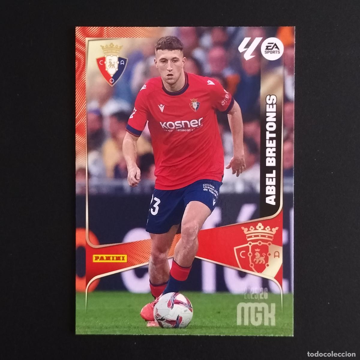 &Aacute;lbum de f&uacute;tbol completo: MGK 261 ABEL BRETONES OSASUNA CROMOS ALBUM MEGACRACKS LIGA FUTBOL 2025 2026 25 26