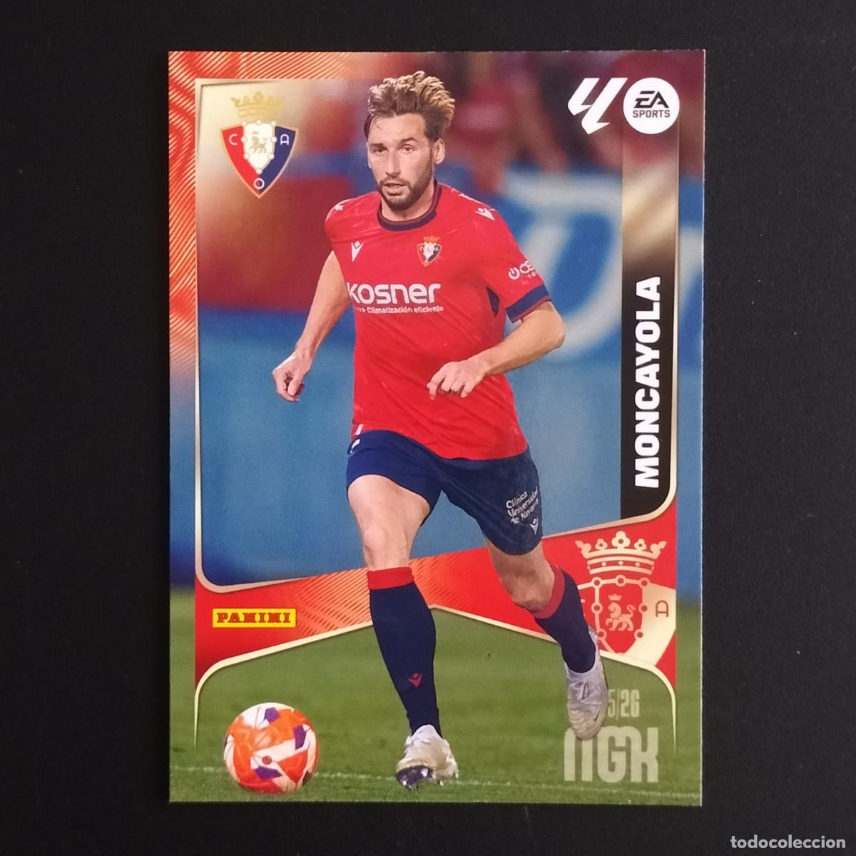 &Aacute;lbum de f&uacute;tbol completo: MGK 262 MONCAYOLA OSASUNA CROMOS ALBUM MEGACRACKS LIGA FUTBOL 2025 2026 25 26