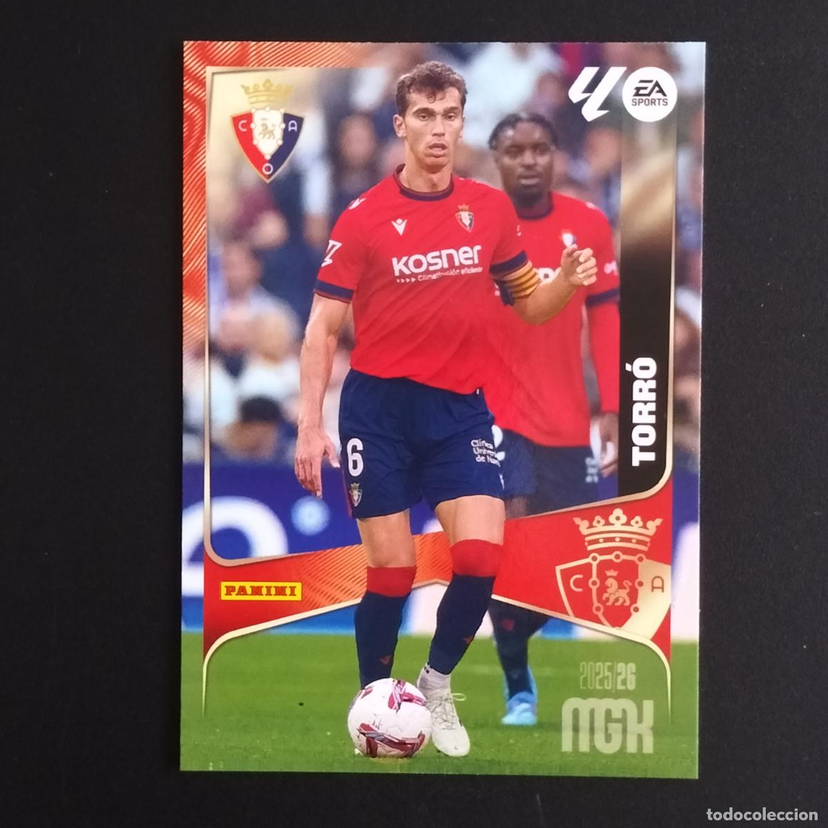 &Aacute;lbum de f&uacute;tbol completo: MGK 263 TORRO OSASUNA CROMOS ALBUM MEGACRACKS LIGA FUTBOL 2025 2026 25 26