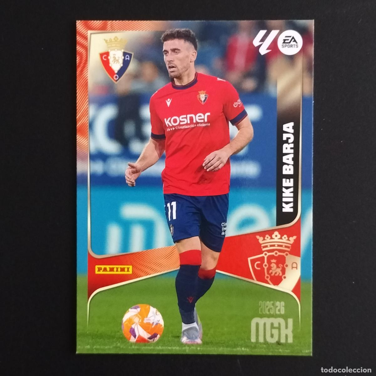 &Aacute;lbum de f&uacute;tbol completo: MGK 268 KIKE BARJA OSASUNA CROMOS ALBUM MEGACRACKS LIGA FUTBOL 2025 2026 25 26