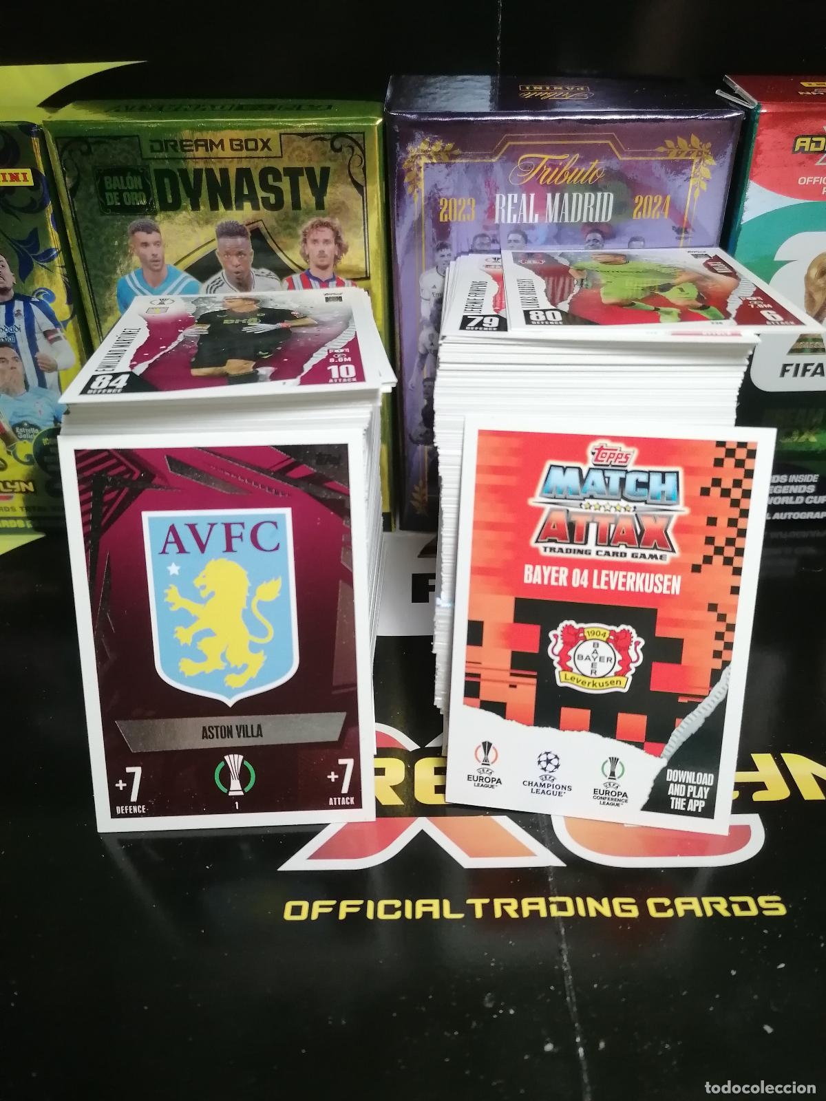 &Aacute;lbum de f&uacute;tbol completo: COLECCION COMPLETA BASE 1 - 481 VER CHECKLIST ⚽ TOPPS MATCH ATTAX 2023 2024 23 24 ⚽