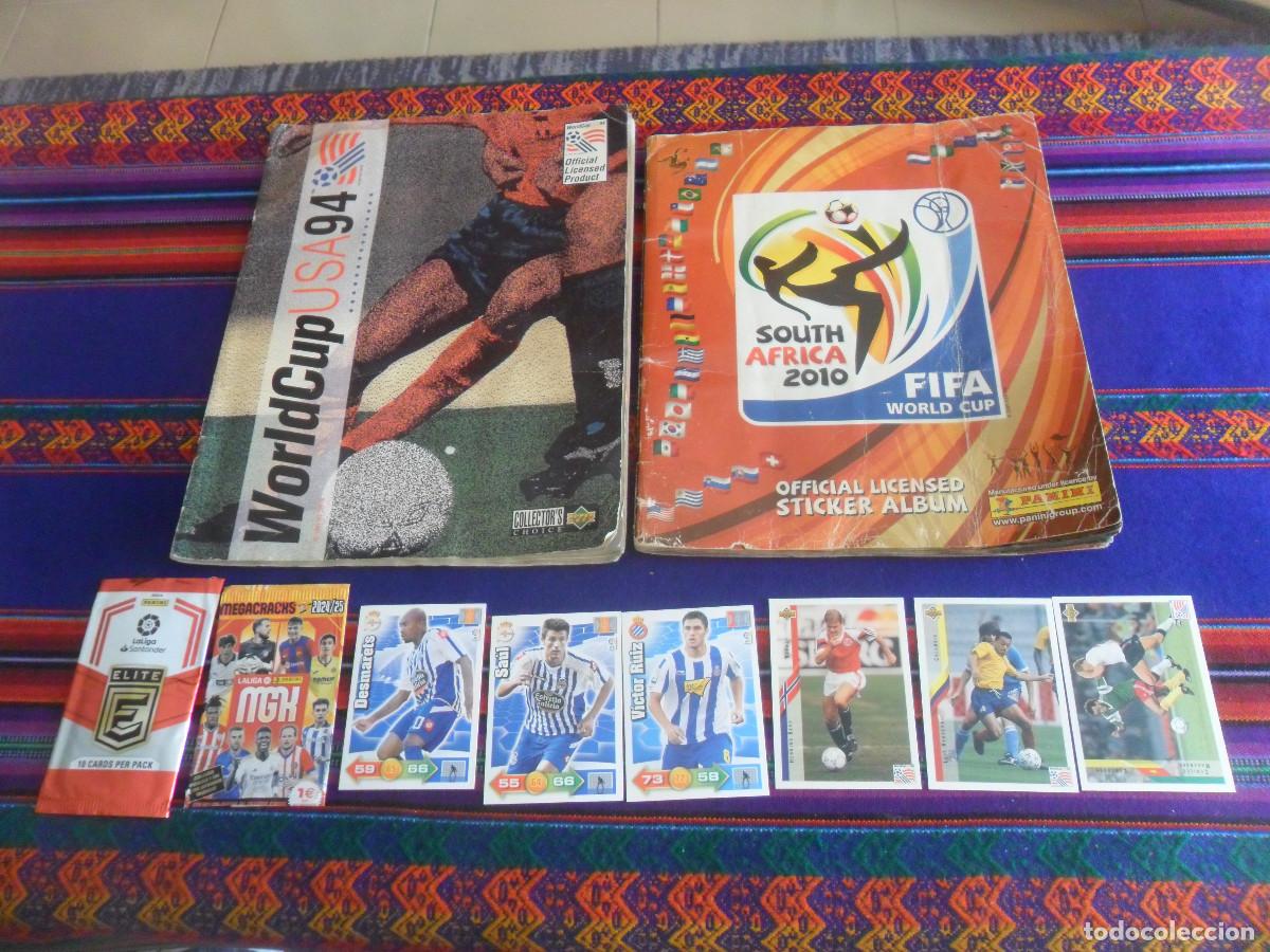 &Aacute;lbum de f&uacute;tbol completo: WORLD CUP USA 94 COMPLETO UPPER DECK Y SOUTH AFRICA SUD&Aacute;FRICA 2010 INCOMPLETO FALTA 113 CROMO PANINI